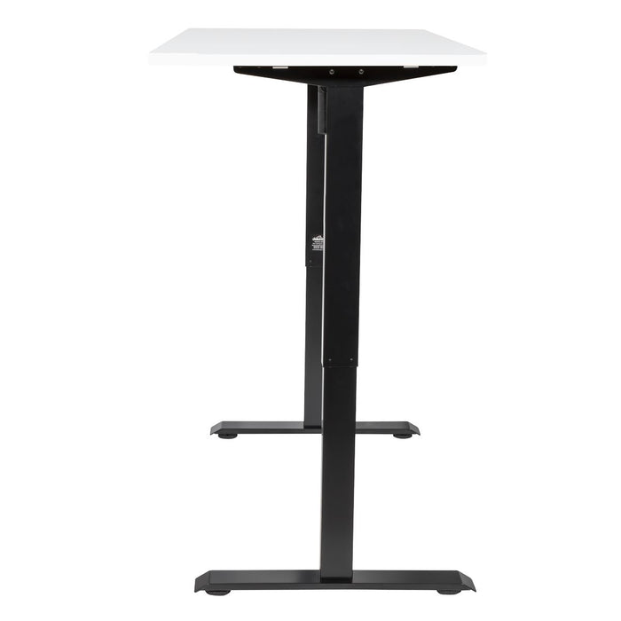 Dellonda White Electric Height Adjustable Standing Desk Memory Quiet 1400x700mm Dellonda - UK Camping And Leisure