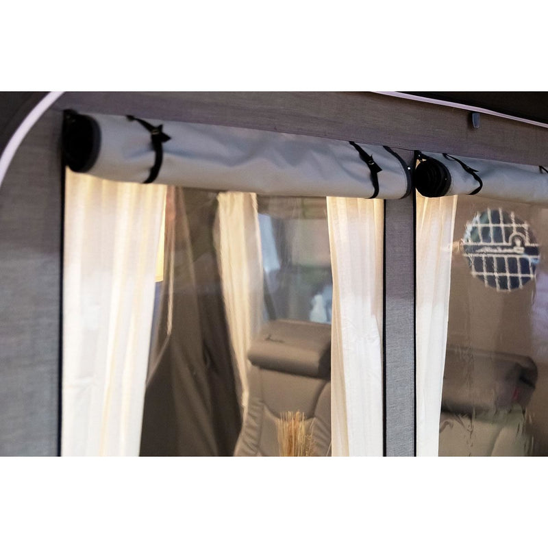 Isabella Nordic 240 Awning with Mega Frame | poled, breathable, steel pole, porch