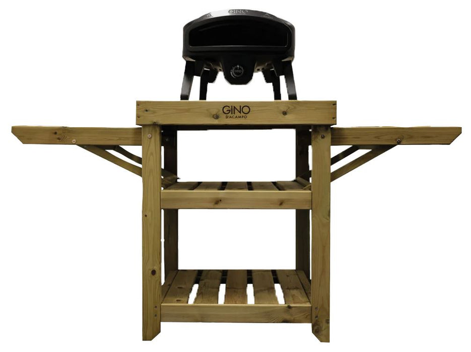Gino Wooden Pizza Oven Table Gino - UK Camping And Leisure