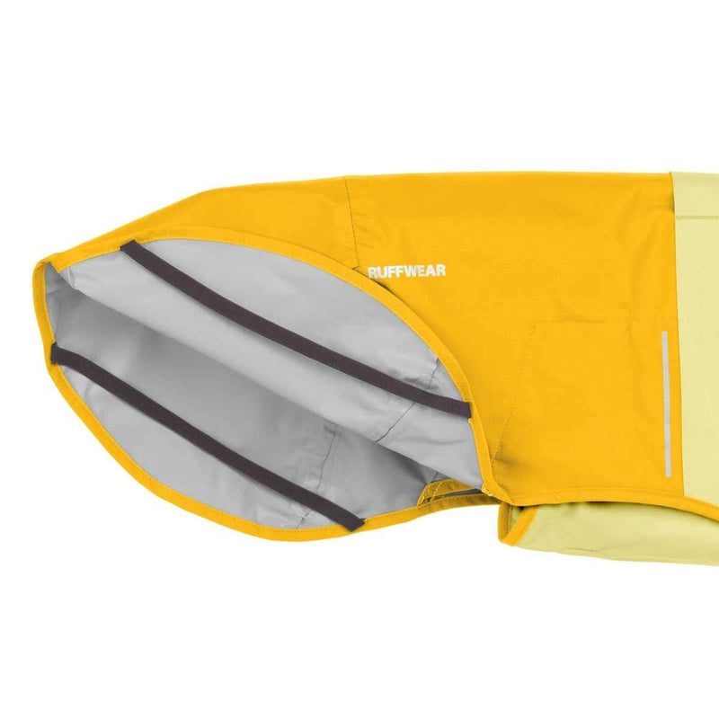 Ruffwear Sun Shower Dog Raincoat in Mineral Yellow Extra (Large) Ruffwear - UK Camping And Leisure