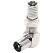AG Right Angled RF Adapter Plus F Connector for Caravan and Motorhomes AG - UK Camping And Leisure