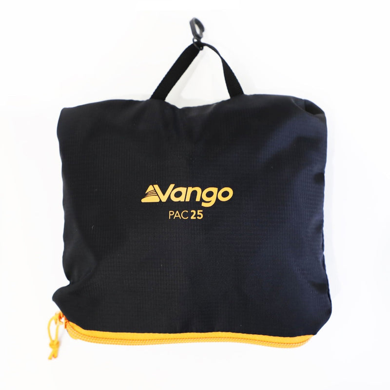 Vango Pac 25 Rucksack 25L Black Vango - UK Camping And Leisure