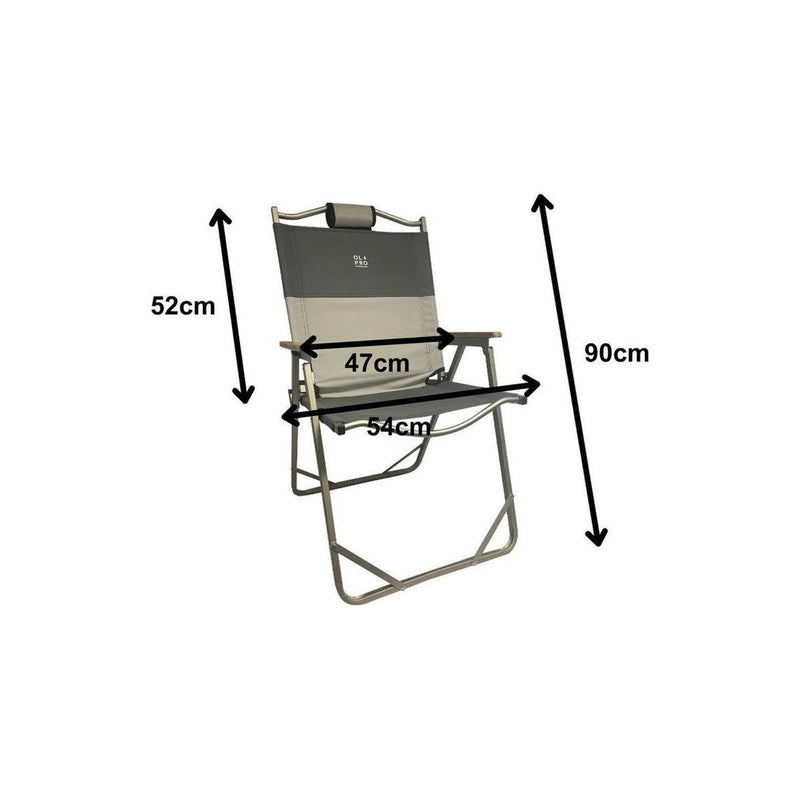 Olpro Ultralight Folding Camping Chair - 120kg Capacity