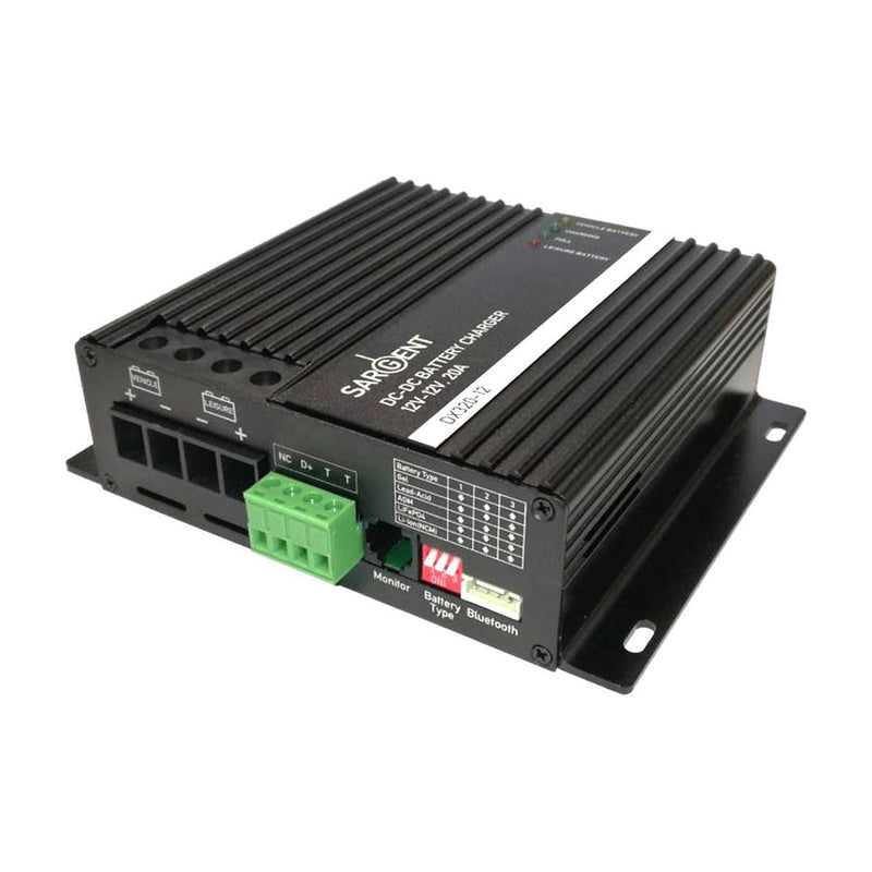 Sargent DC-DC Battery Charger (20A, 3-Stage) Sargent - UK Camping And Leisure