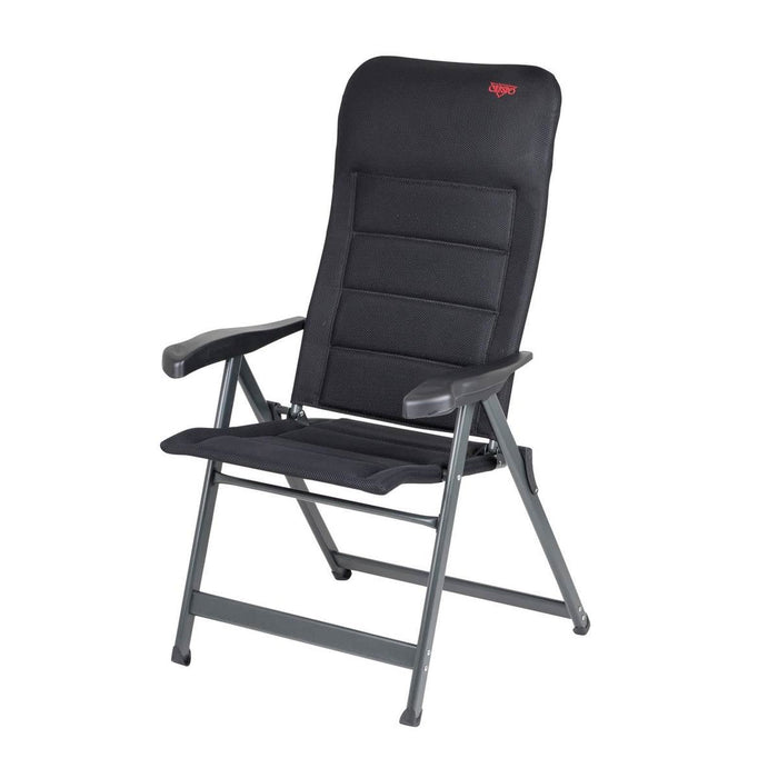Crespo Chair AP/237 Air Deluxe Black Crespo - UK Camping And Leisure