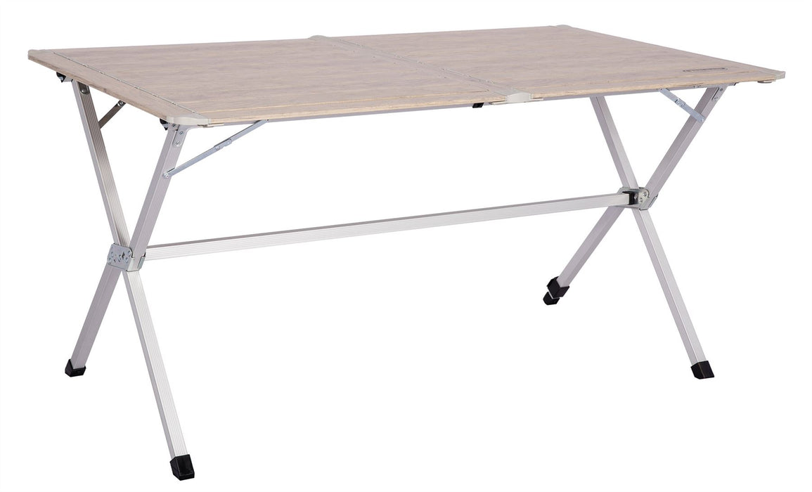 Quest Elite Derwent slatted Camping Table in light wood Quest - UK Camping And Leisure