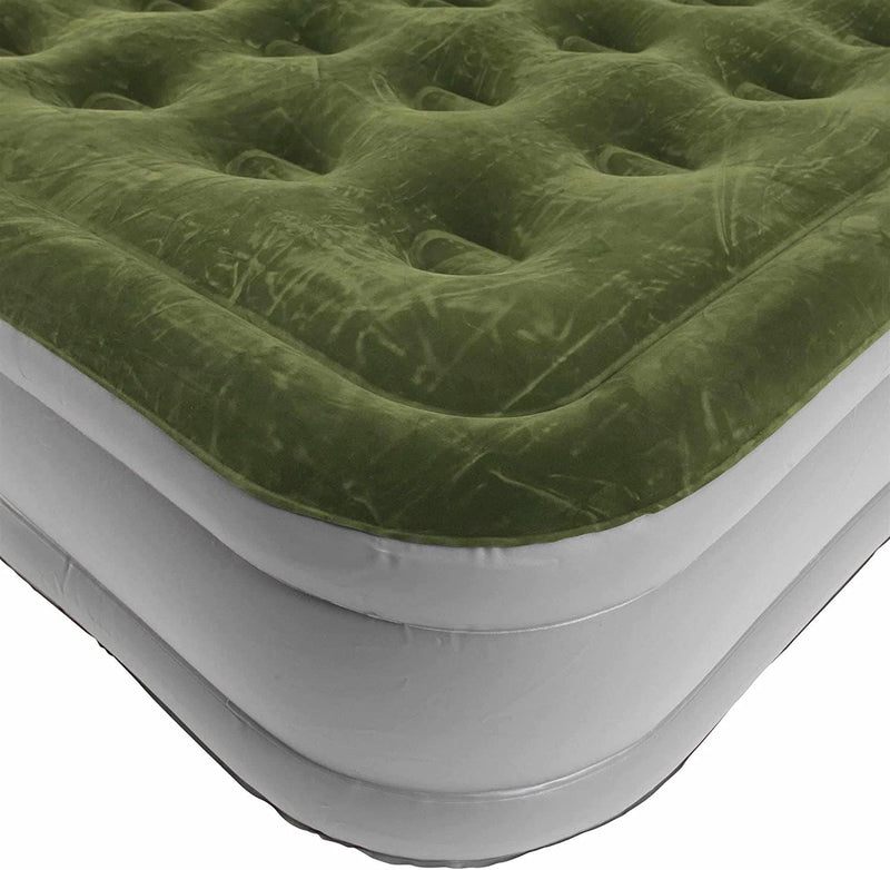 Outwell Flock Excellent Double Airbed Camping Raised High Air Bed Mattress