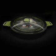 Wolf Outdoors EzyStow Collapsible Cooking Pot 2.5L Olive Green Wolf Outdoors - UK Camping And Leisure