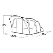 Easy Camp Senja 4 Air Inflatable Tunnel Tent 4 Person Family Tent - View 14