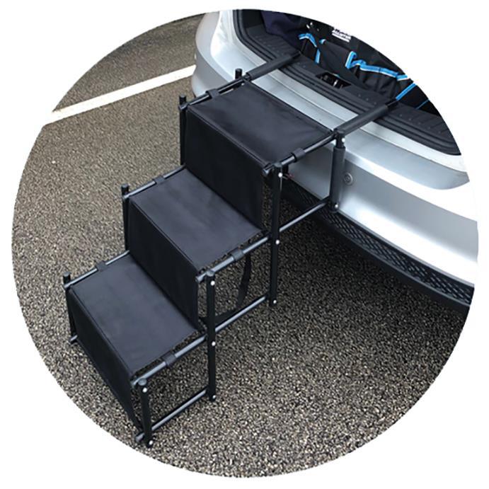 4 Tier Step Dog Animal Disability Car step Aid High Quality Suitable For 45kg UK Camping And Leisure