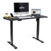 Dellonda Carbon Electric Height Adjustable Standing Desk 1400 x 700mm Dellonda - UK Camping And Leisure