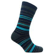 Mens lightweight thermal insulated striped socks (assorted colours) 2741 UK Camping And Leisure - UK Camping And Leisure