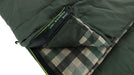 Outwell Camper Lux Double Forest Green Double Sleeping Bag Outwell - UK Camping And Leisure