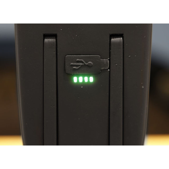 Sealey Rechargeable Torch Light Wireless Speaker 10W COB LED 500 Lumens Lamp Sealey - UK Camping And Leisure