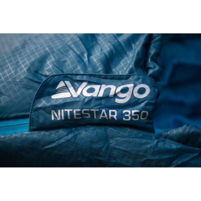 Vango Nitestar Alpha 350 Sleeping Bag Mummy Shape 3-4 Season Camping Vango - UK Camping And Leisure