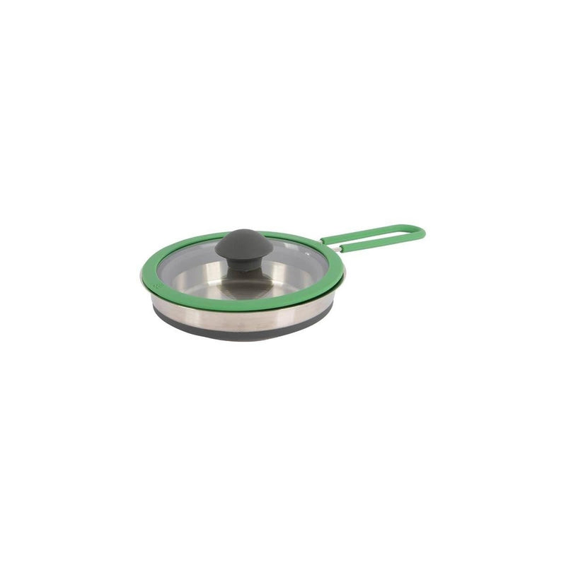 Bo-Camp Steel Pan with Lid Foldable Silicon 1.3 Litre Bo-Camp - UK Camping And Leisure