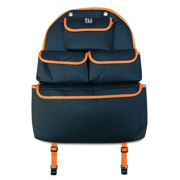 Olpro Rear Single Seat Storage Organiser - Orange