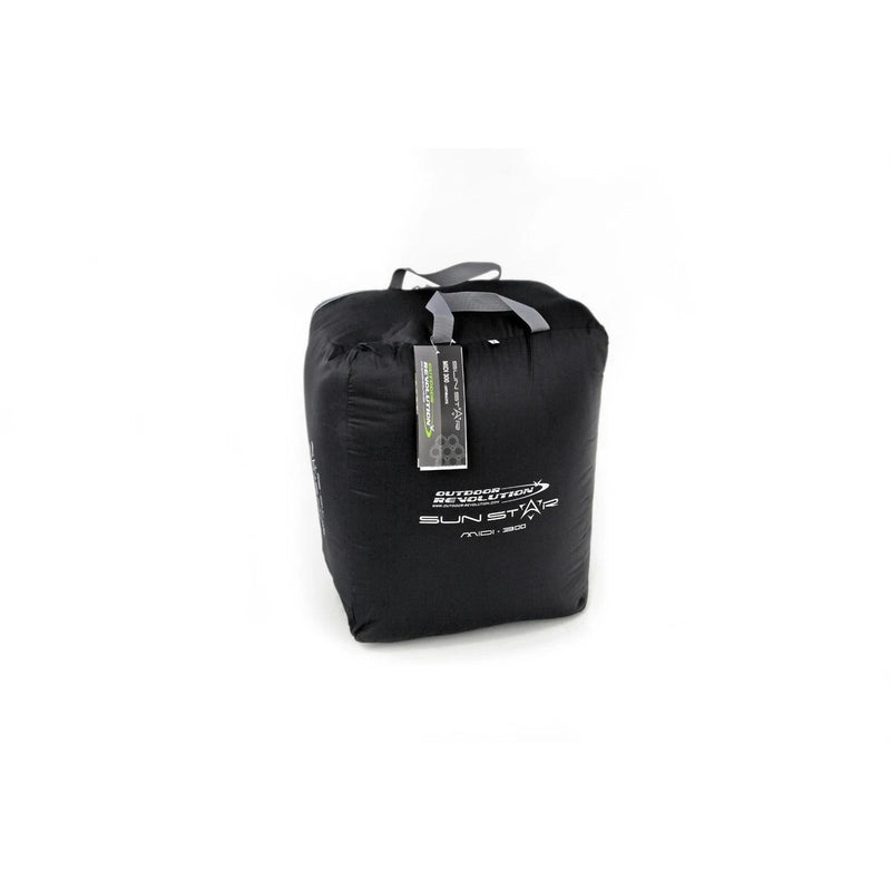 Outdoor Revolution Sun Star Midi 300 DL Anthracite Sleeping Bag Outdoor Revolution - UK Camping And Leisure