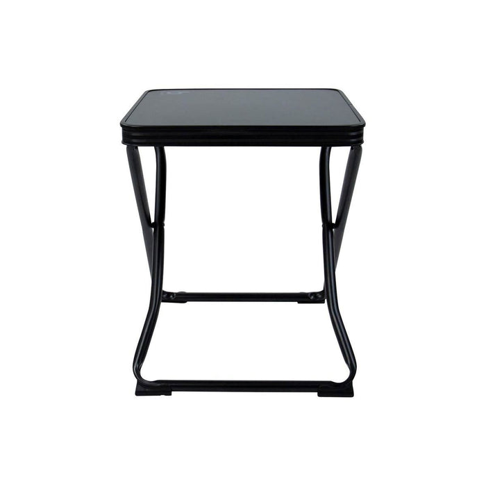 Bo-Camp Stool & Top Foldable Black Bo-Camp - UK Camping And Leisure