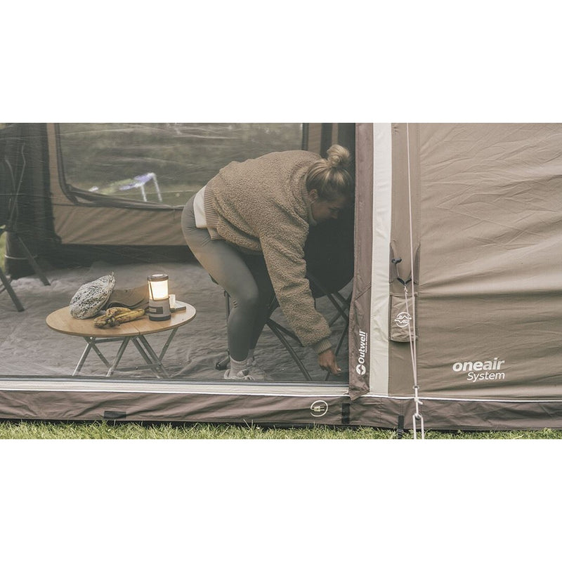 Outwell Boston 5 Air TC 5 Berth Three Room Tunnel Tent - View 15