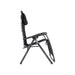 Crespo Zero Gravity Chair AP/232 Air Deluxe Black Crespo - UK Camping And Leisure