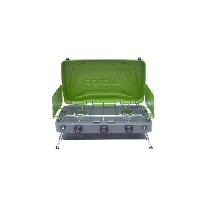 Vango Combi IR Camping Cooker Compact Two Burner Grill And Stove Piezo Vango - UK Camping And Leisure