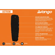 Vango Aotrom Standard 5 Sleeping Mat Anthracite - View 2