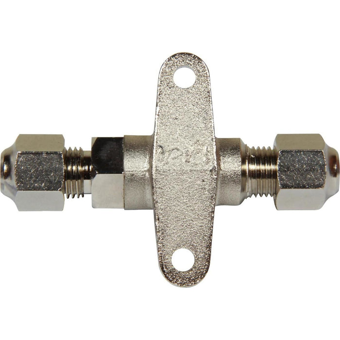 Gas 5/16" Compression Foot Mount Bullfinch Valve 3005OP Bullfinch - UK Camping And Leisure