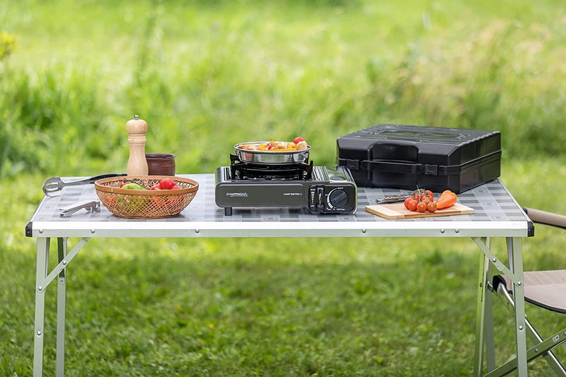 Campingaz Bistro 3 Grey Camping gas stove with Griddle Campingaz - UK Camping And Leisure