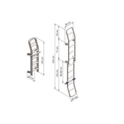 Thule Ladder 10 Steps Double 307488 - View 3