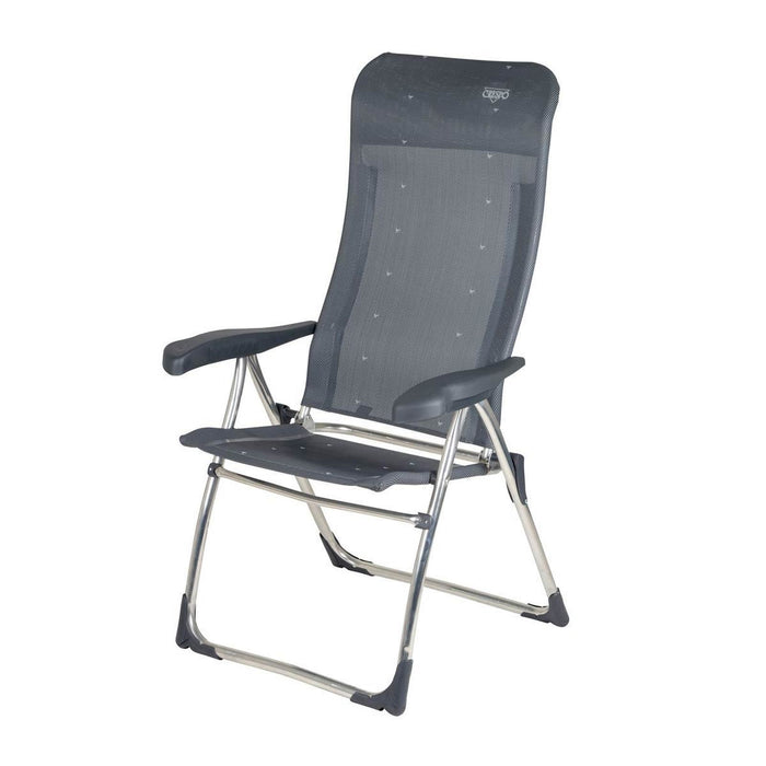Crespo Chair AL/215 Dark Grey Crespo - UK Camping And Leisure