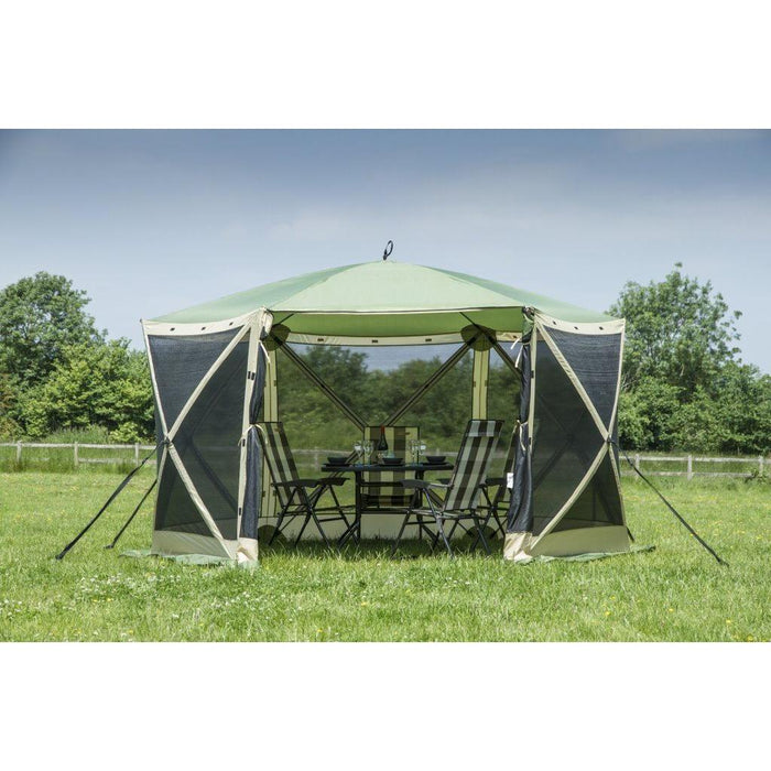 Instant pop up Gazebo Screen House 6 (inc 1 pair of sidewalls) IW120051 Quest - UK Camping And Leisure