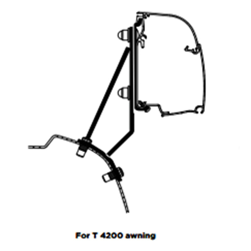 Thule Adapter T Omnistor 4200 Awnings Ford Transit / Tourneo Custom V710 (RHD) Thule - UK Camping And Leisure