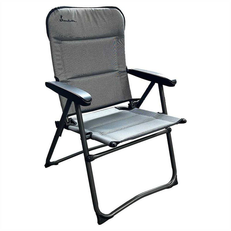 Isabella Nanna Chair Light Grey Camping Caravan Folsing Chair | lightweight, touring caravan, camping chair