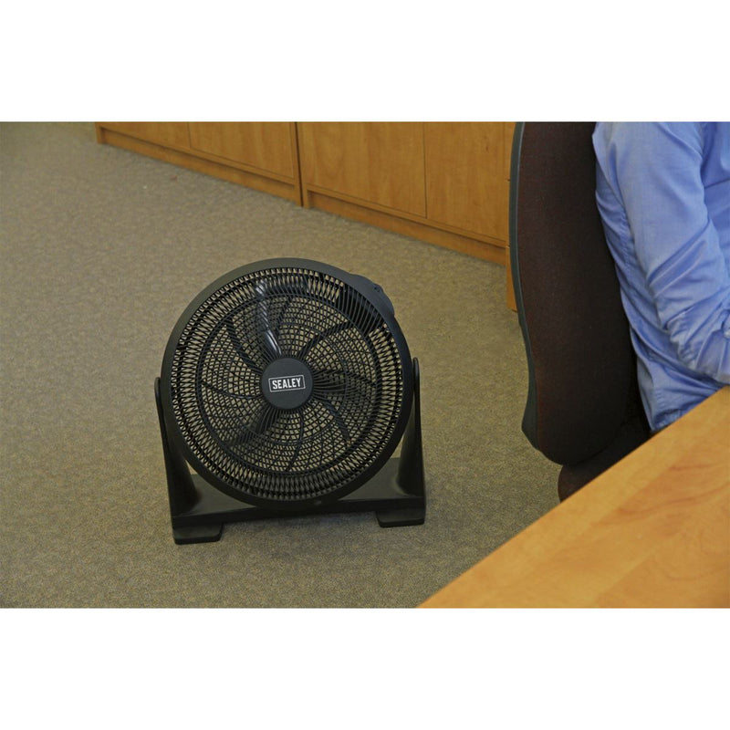 Sealey Desk/Floor Fan 3-Speed 16" 230V SFF16 Sealey - UK Camping And Leisure