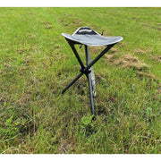 Quest Autograph Devon Stool Foot Rest (Black Edition) Quest - UK Camping And Leisure