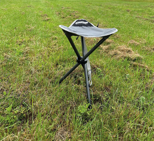 Quest Autograph Devon Stool Foot Rest (Black Edition) Quest - UK Camping And Leisure