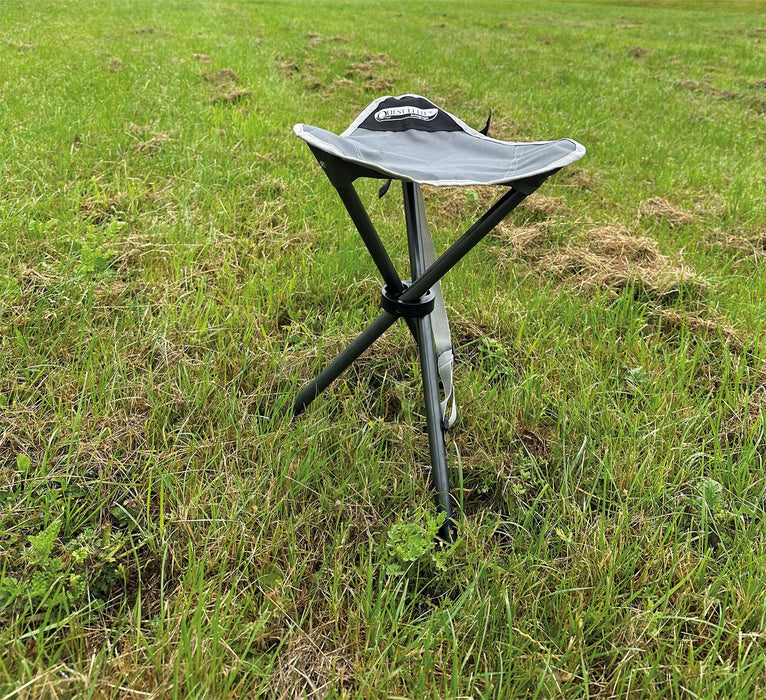 Quest Autograph Devon Stool Foot Rest (Black Edition) Quest - UK Camping And Leisure