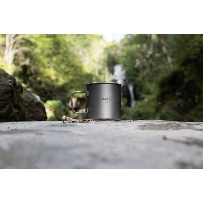 Vango Titanium Single Walled Mug 650ml Titanium Vango - UK Camping And Leisure
