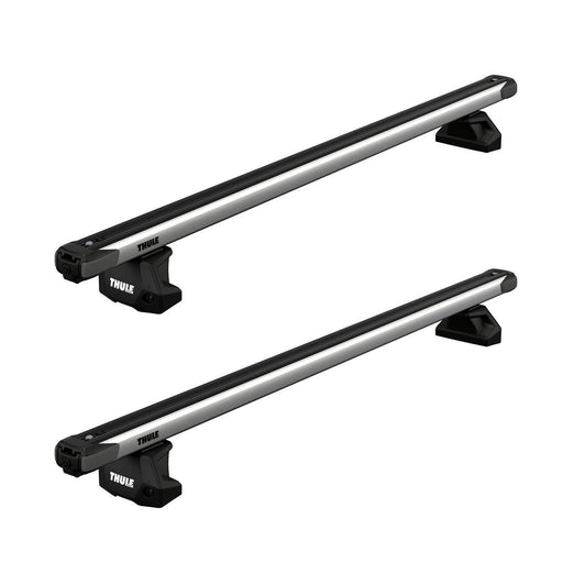 Thule SlideBar Evo Roof Bars Aluminum fits Land Rover Range Rover Sport 2014-2022 SUV 5-dr with Normal Roof Thule - UK Camping And Leisure