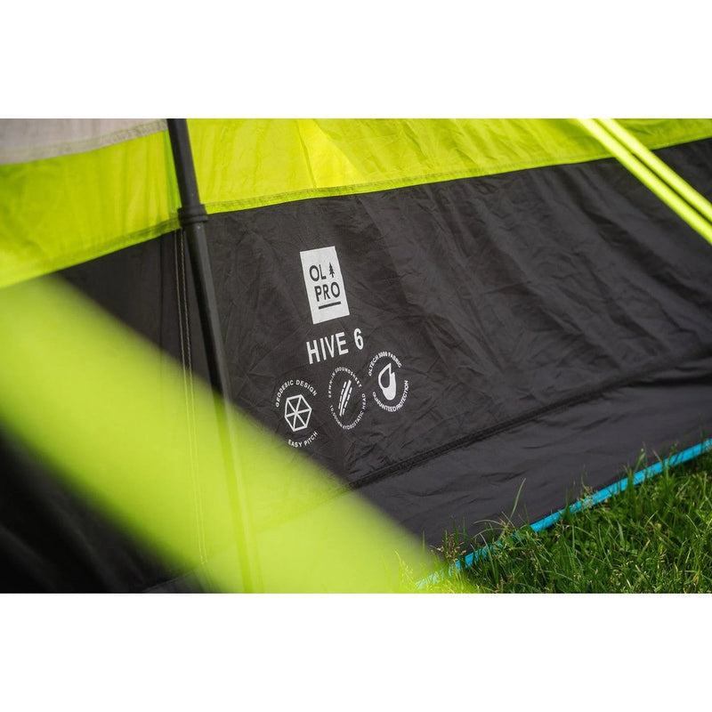 Olpro Lightweight Poled Tent OL211 - 6 Person Ripstop