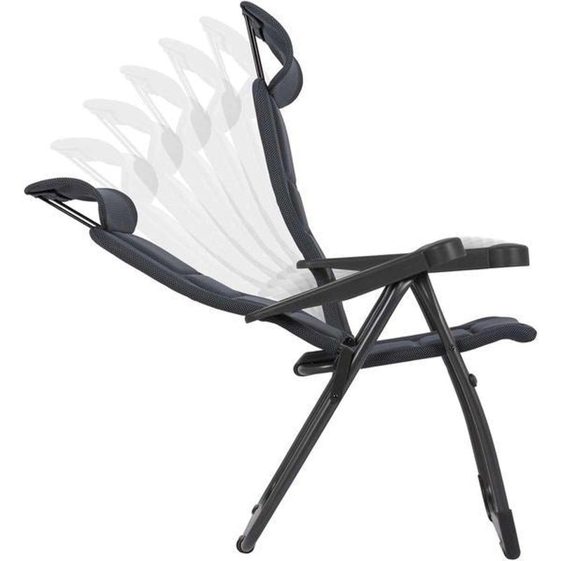 Crespo Chair AP/215 Air Deluxe Compact in Grey (2025 Model) - View 2