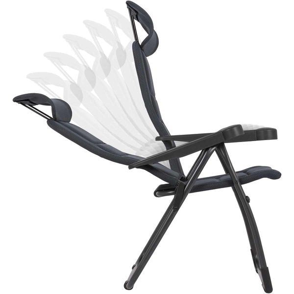 Crespo Chair AP/215 Air Deluxe Compact in Grey (2025 Model)
