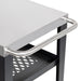 Dellonda Plancha Trolley with Utensil Holder - Stainless Steel Top Dellonda - UK Camping And Leisure