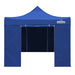 Dellonda 2x2m Pop-Up Gazebo & Side Walls  Carry Bag Rope Stakes & Weight Blue Dellonda - UK Camping And Leisure