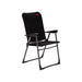 Crespo Chair AP/218 Air Deluxe Black Crespo - UK Camping And Leisure