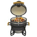 Dellonda Deluxe 16"(40cm) Ceramic Kamado Style BBQ DG158 Dellonda - UK Camping And Leisure