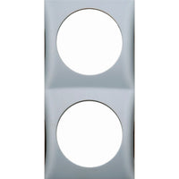 Double Frame Gloss Chrome Stylish and Elegant Double Frame for Your Caravan