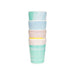 Bo-Camp Pastel Collection Cup Barfleur 4 Pieces Bo-Camp - UK Camping And Leisure