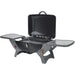 Folding Gas Barbecue Combo Bbq Trolley Portable Camping Table Top Stove V739 Crusader - UK Camping And Leisure